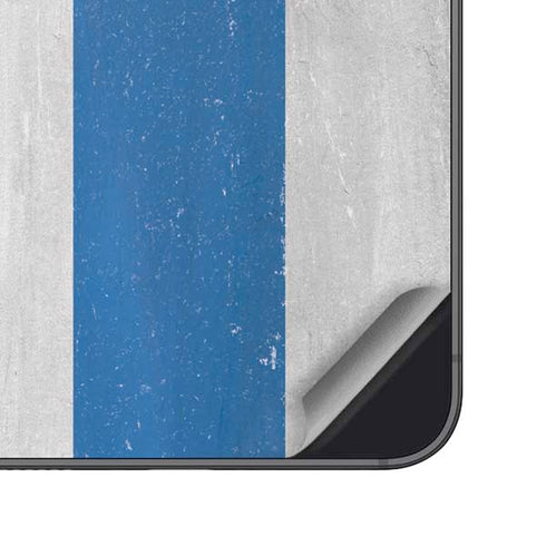 Finland Flag Distressed Galaxy S25 Skin